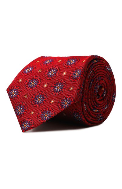 Мужской шелковый галстук CANALI, арт. 18/HJ03942