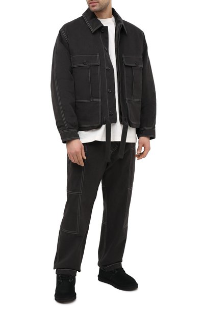 Замшевые ботинки neumel UGG, арт. 3236_BLK, фото 2