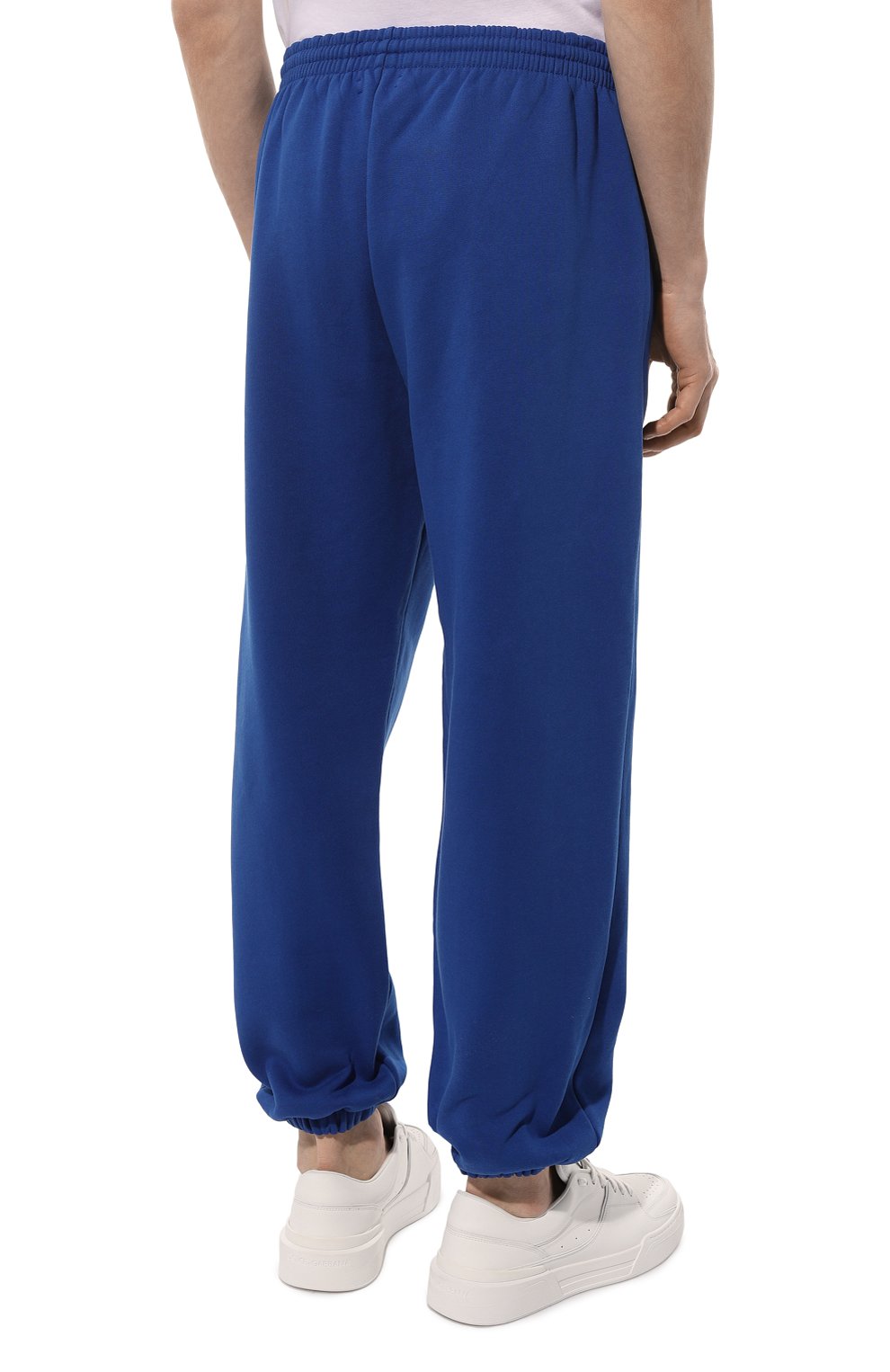 Хлопковые джоггеры PANGAIA синего цвета по цене 12750 руб., арт. Island Track Pants, фото 8 Хлопковые джоггеры PANGAIA, арт. Island Track Pants, фото 8