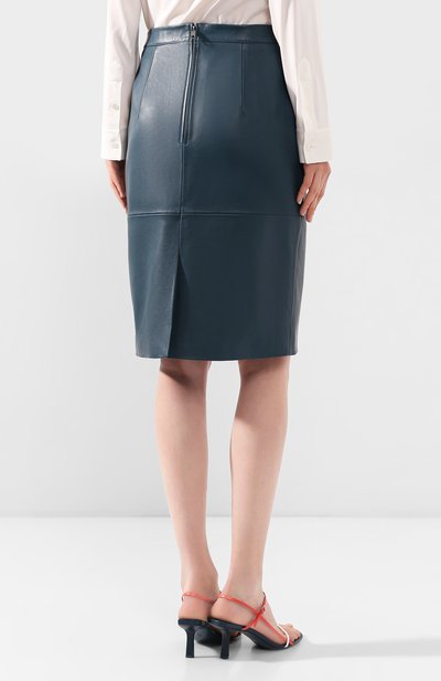 Кожаная юбка BOSS, арт. 50430956, фото 4