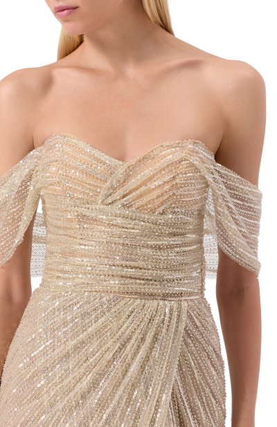 Платье с отделкой пайетками SASHA KIM, арт. УТ-00001760, фото 5