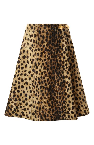 Женская шерстяная юбка VALENTINO, арт. 6B3RACE391A