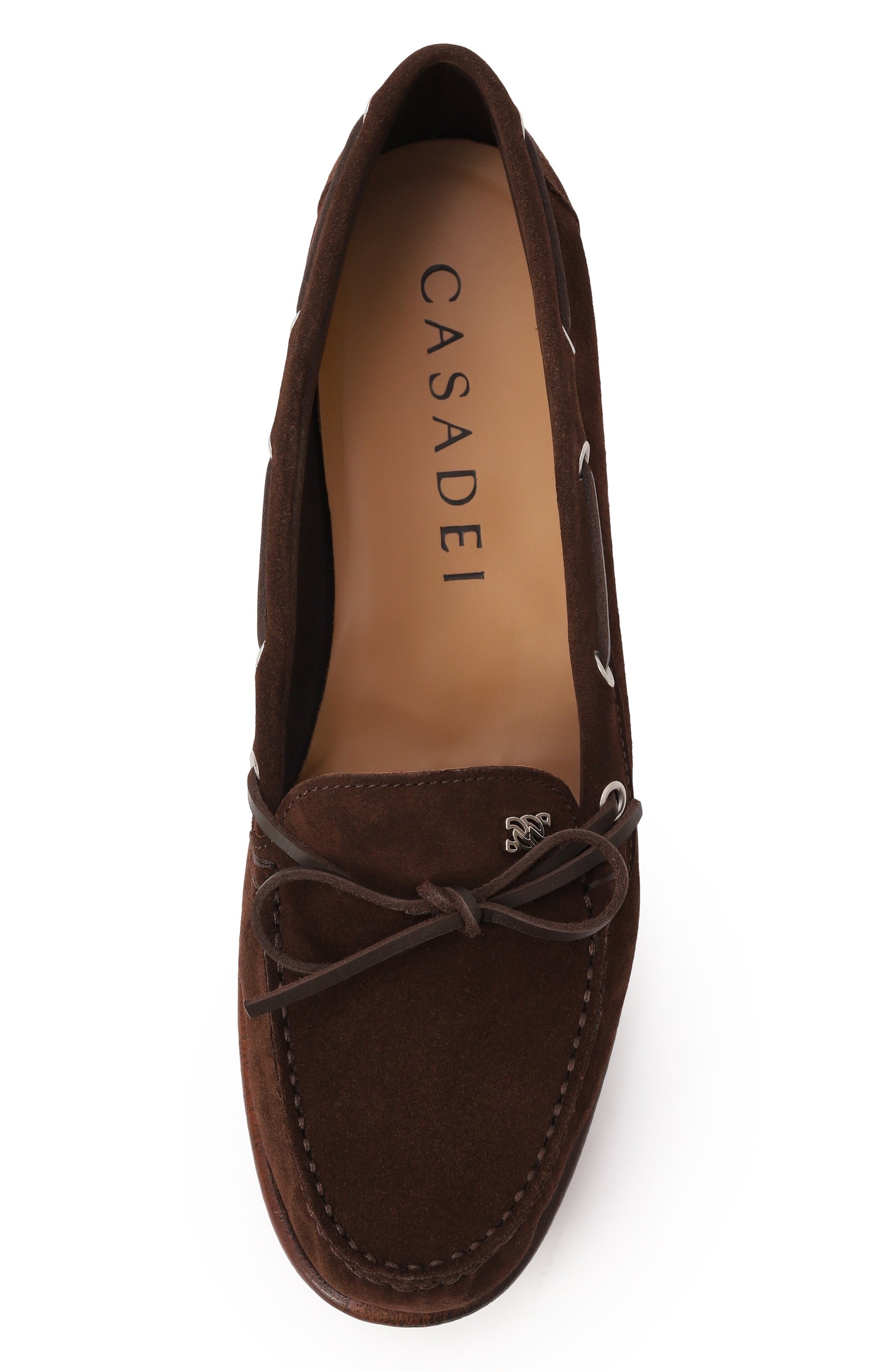 Замшевые топсайдеры CASADEI, арт. 1D290J0101/C2682, фото 6