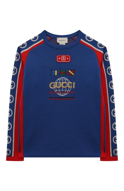 Пуловер из шерсти и хлопка GUCCI, арт. 590275 XKA1R