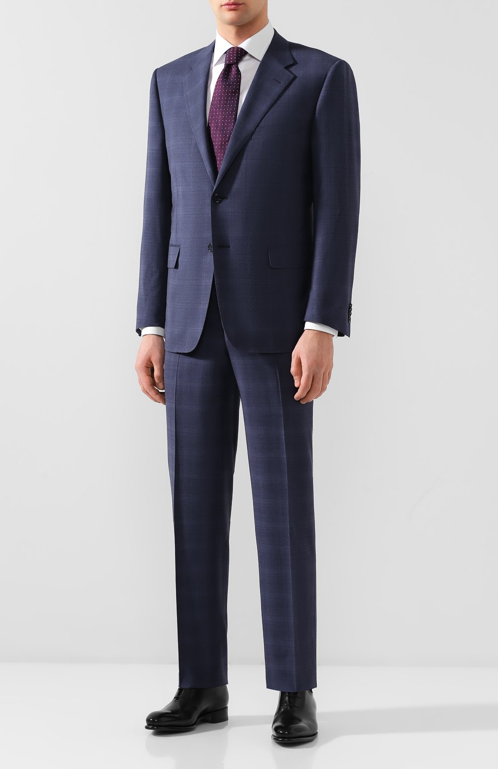 Кожаные оксфорды SANTONI, арт. MCCR16229MC1HVVDN01, фото 2