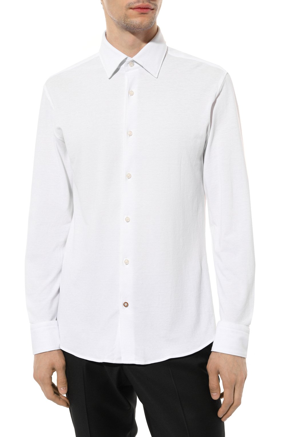 Хлопковая рубашка BOSS, арт. 50496870, фото 3