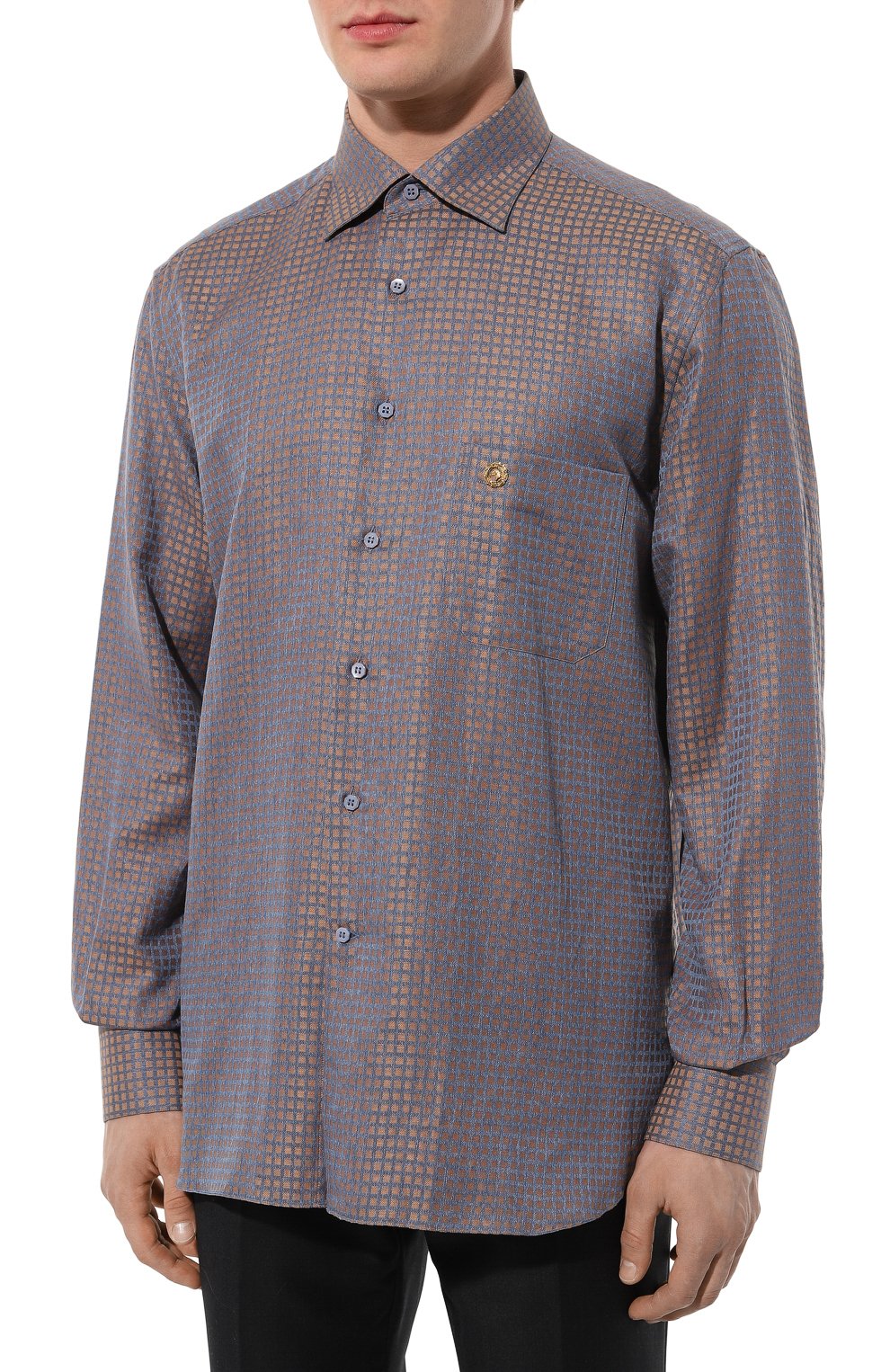 Рубашка из хлопка и льна STEFANO RICCI, арт. MC007077/R2770, фото 3