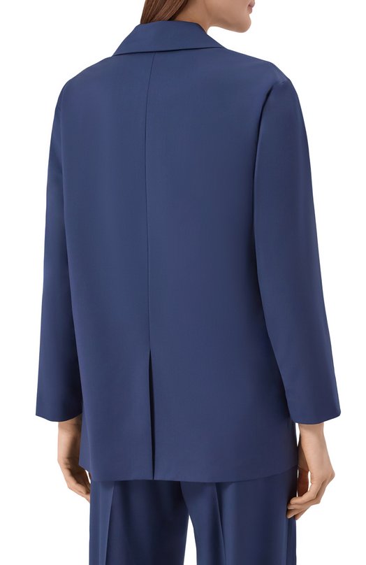 Шерстяной жакет Kiton D53502K01024_001 Синий  D53502K01024_001 Фото 4