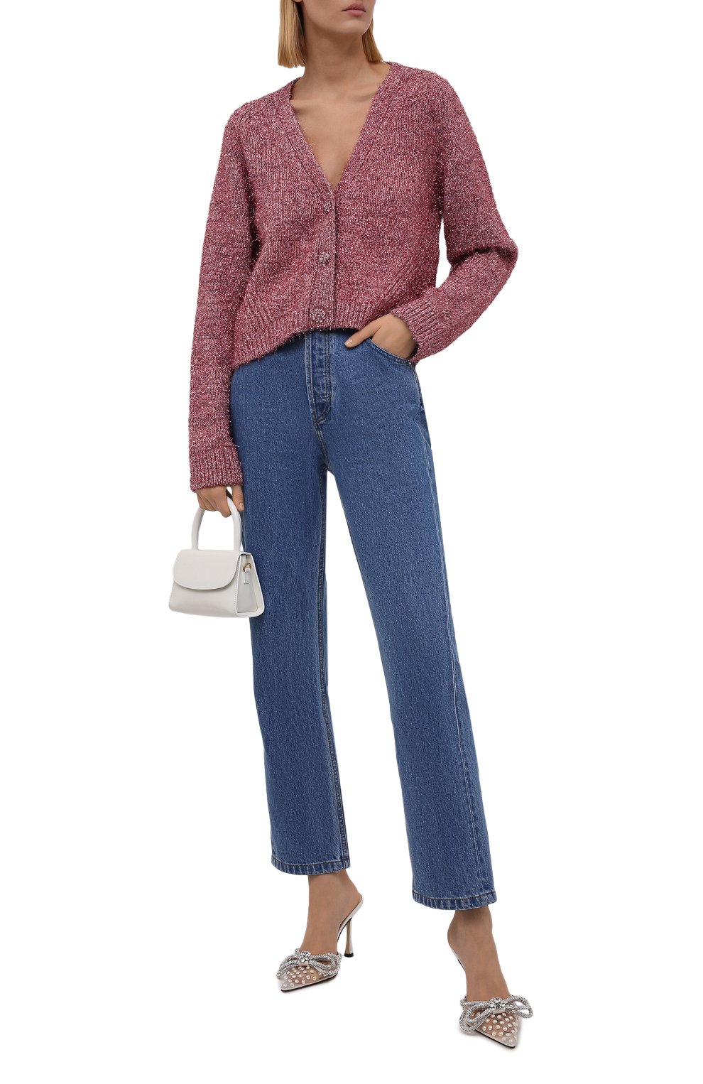 Мюли double bow 100 MACH & MACH, арт. FW21-0326 PVC, фото 2