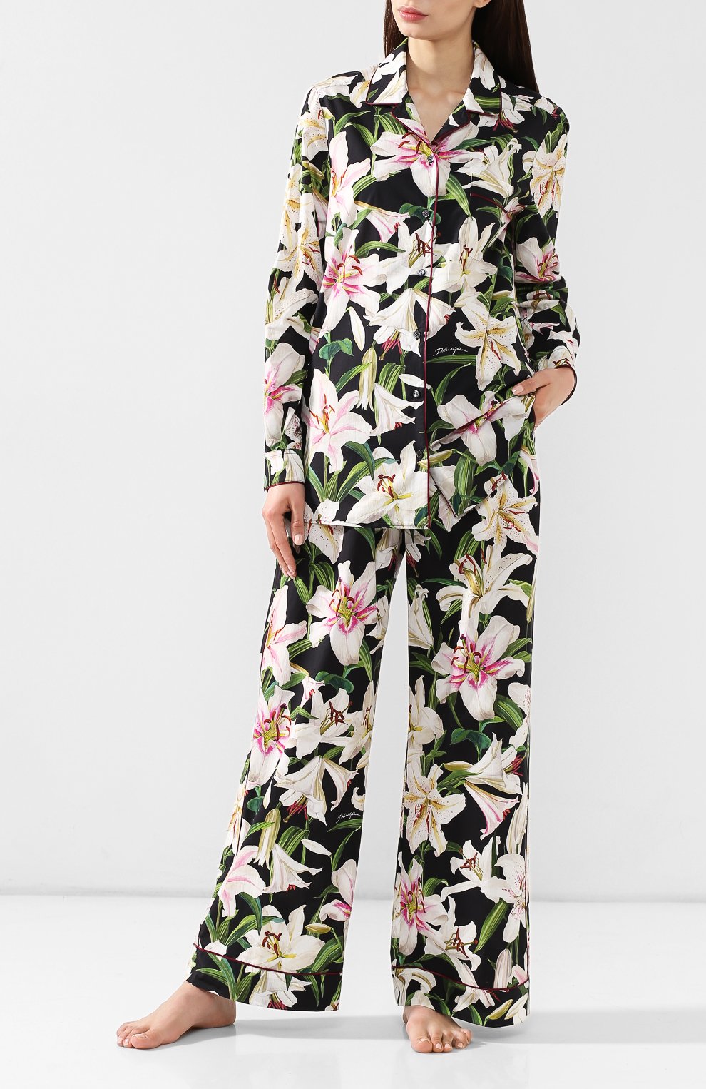 Хлопковые брюки DOLCE & GABBANA, арт. FTAMPT/HS5E0, фото 2