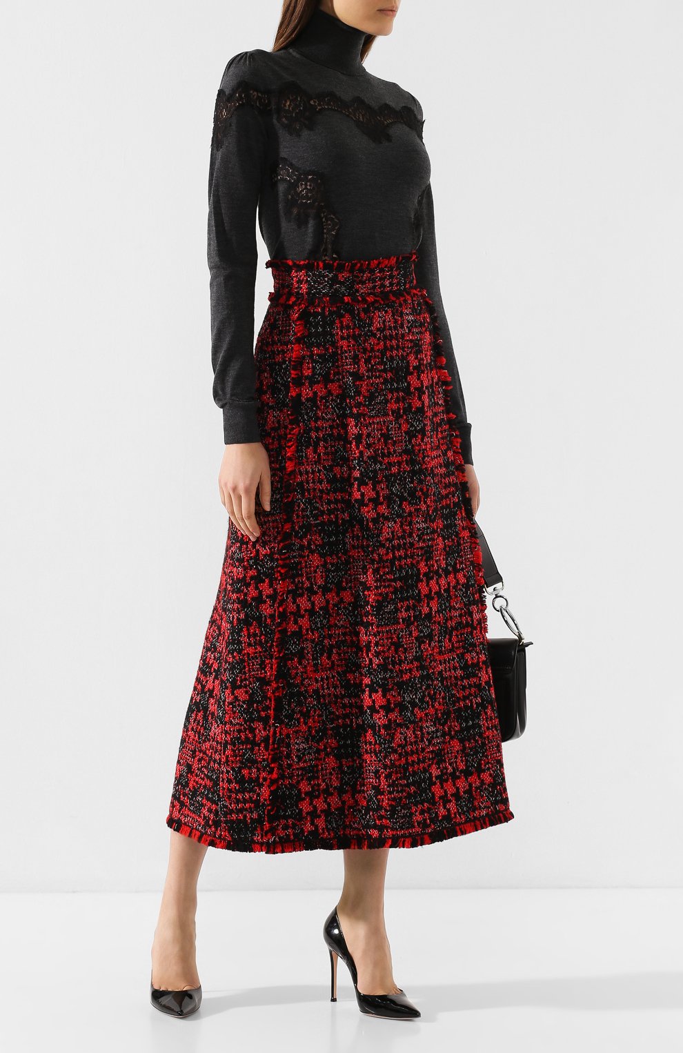 Водолазка из смеси шерсти и хлопка DOLCE & GABBANA, арт. FX509T/JAVPE, фото 2