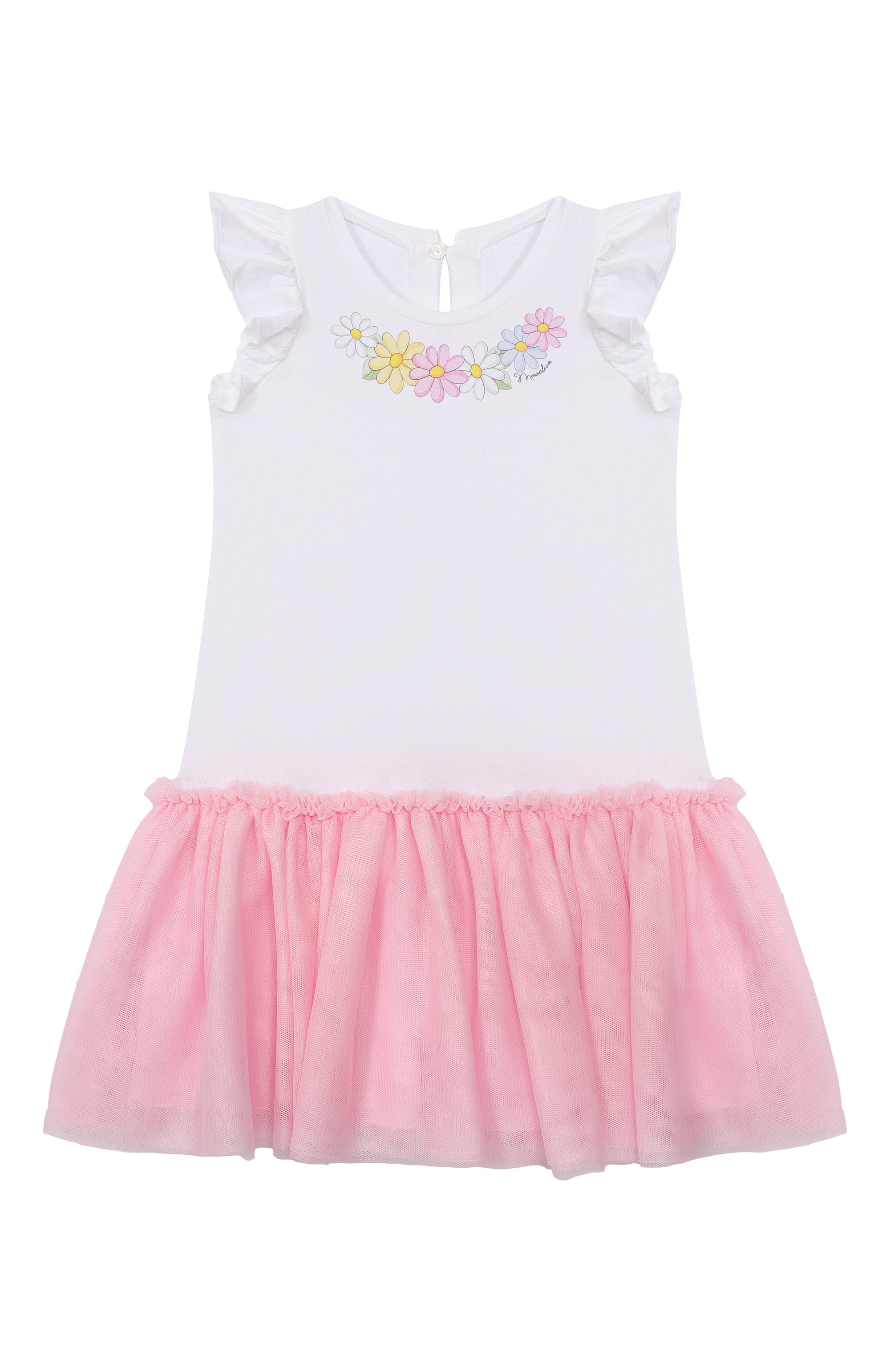 Хлопковое платье MONNALISA, арт. 39E905RU, фото 1