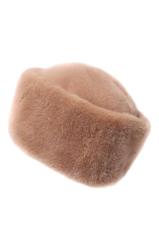 Шапка Джулия из меха норки FurLand 0034602110178600000 Бежевый  0034602110178600000 Фото 3
