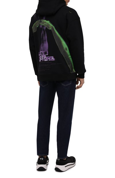 Хлопковое худи HUGO, арт. 50463825, фото 2