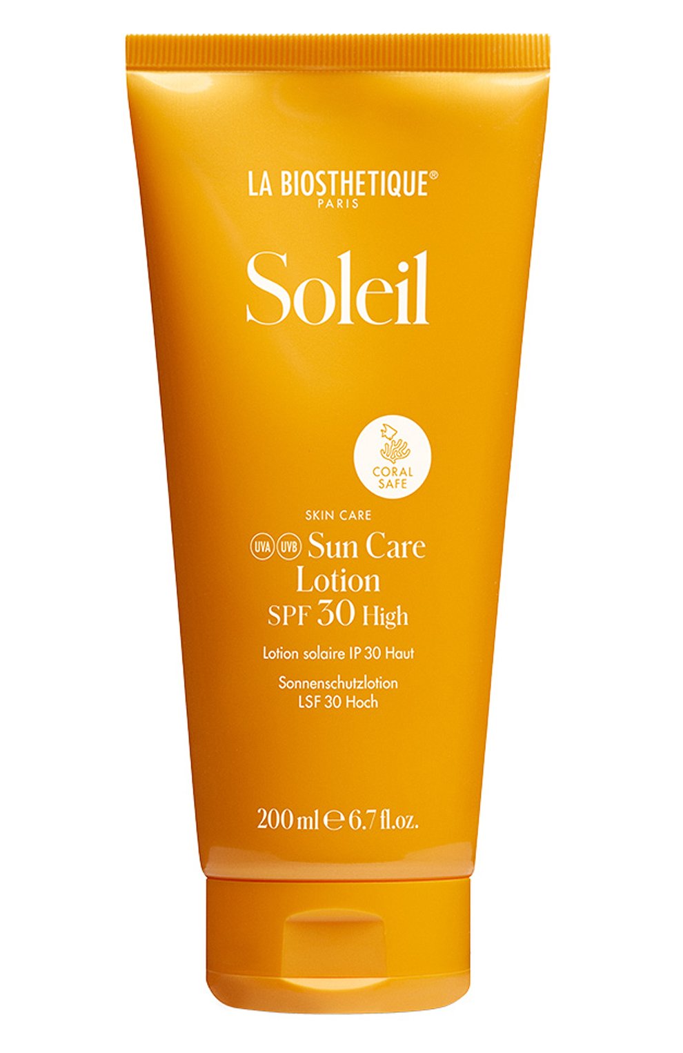 Солнцезащитный лосьон spf 30 (200ml) LA BIOSTHETIQUE бесцветного цвета по цене 7500 руб., арт. 2821, фото 1 Солнцезащитный лосьон spf 30 (200ml) LA BIOSTHETIQUE, арт. 2821, фото 1