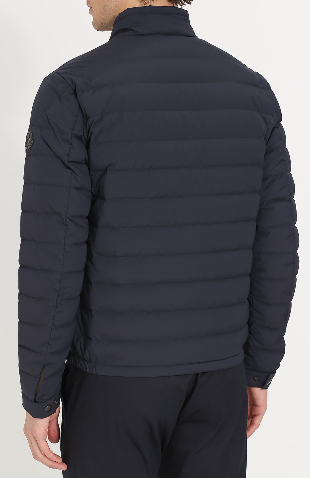 Стеганый пуховик на молнии с воротником-стойкой MONCLER, арт. C1-091-41989-95-53132, фото 4