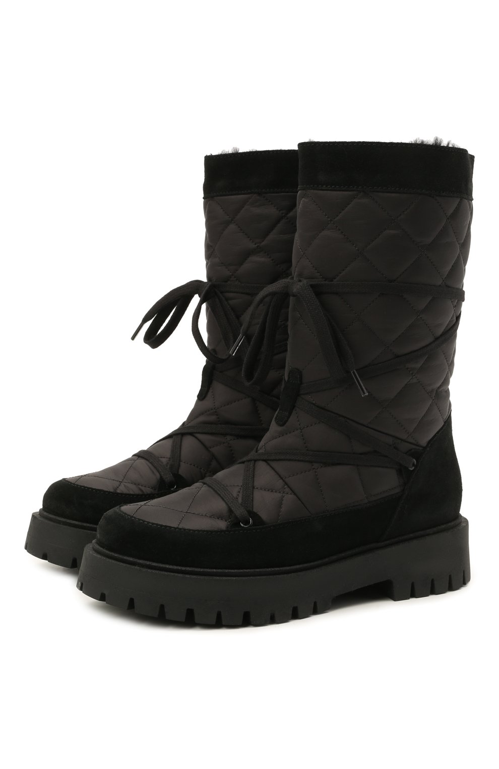 Утепленные сапоги IL GUFO черного цвета по цене 34300 руб., арт. G472/VEL0UR/35-42, фото 1 Утепленные сапоги IL GUFO, арт. G472/VEL0UR/35-42, фото 1