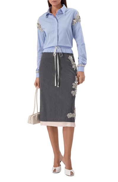 Комбинированная юбка DANIIL ANTSIFEROV, арт. DA_1715, фото 2