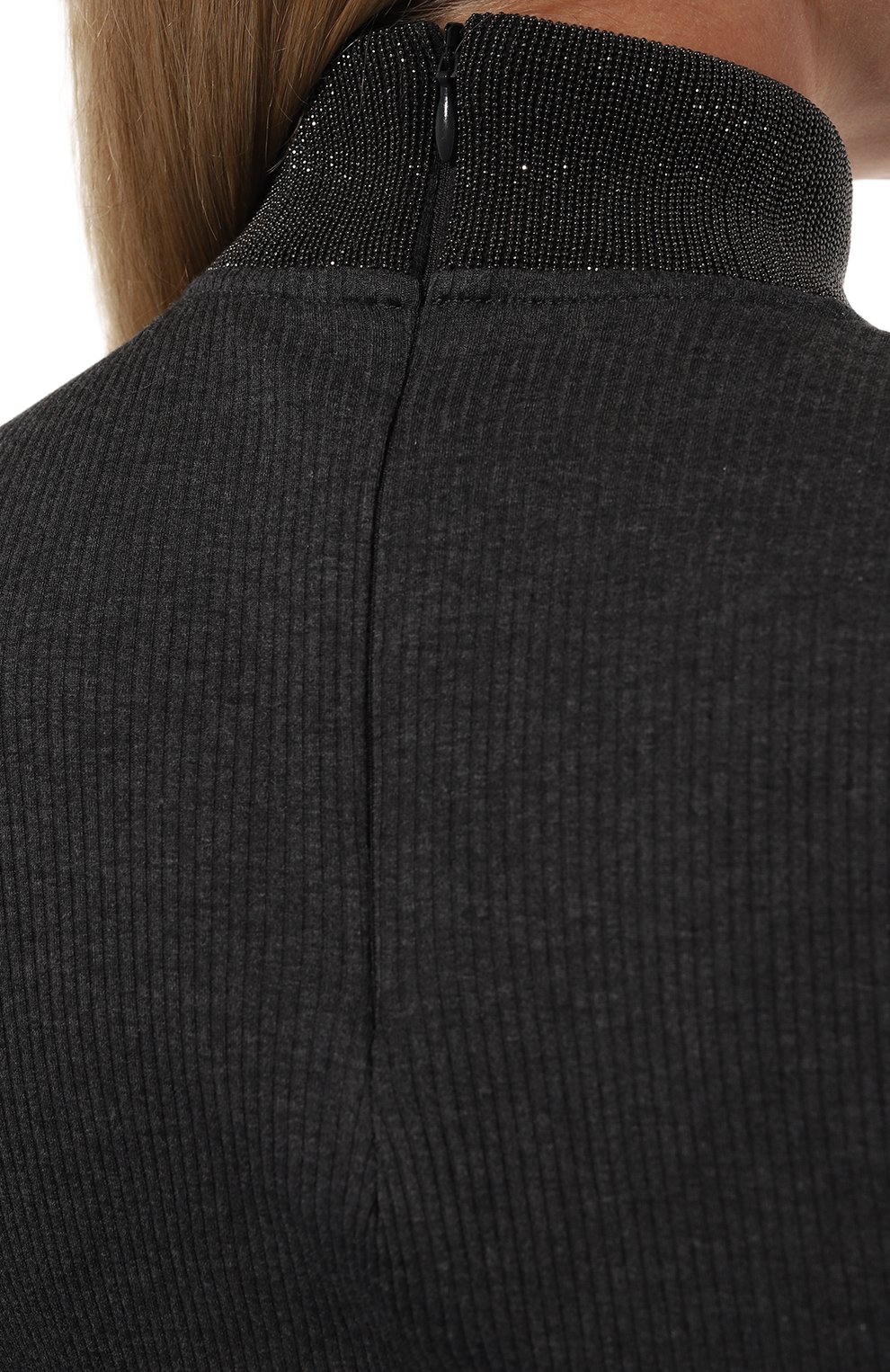 Хлопковая водолазка BRUNELLO CUCINELLI, арт. MP902HR314, фото 5