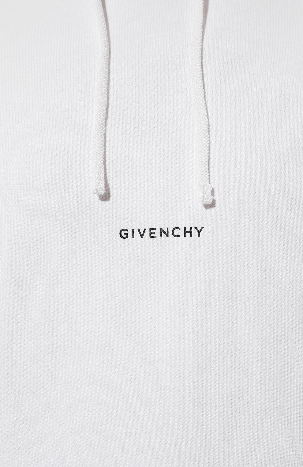 Хлопковое худи GIVENCHY белого цвета по цене 99500 руб., арт. BMJ0HC3Y9Z, фото 5 Хлопковое худи GIVENCHY, арт. BMJ0HC3Y9Z, фото 5