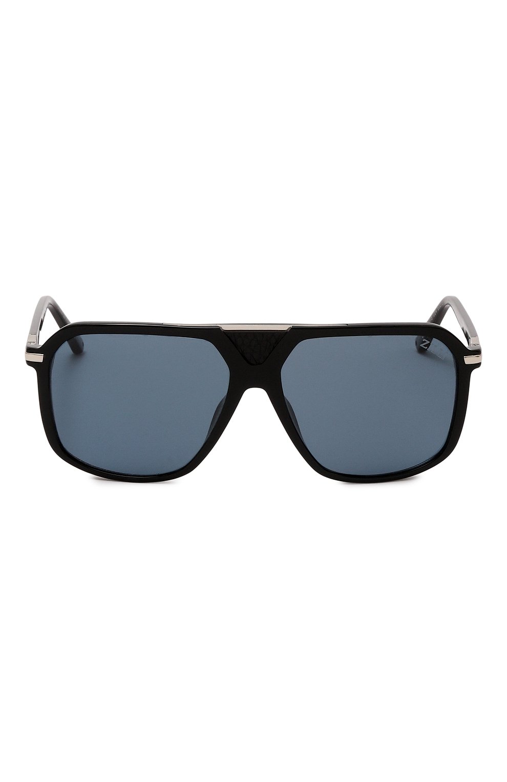 Солнцезащитные очки ZILLI серого цвета по цене 108000 руб., арт. S0CTAVM3020V65075, фото 3 Солнцезащитные очки ZILLI, арт. S0CTAVM3020V65075, фото 3