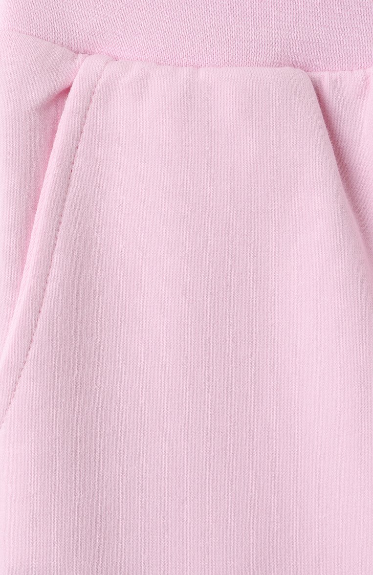 Детский комплект из свитшота и брюк MONNALISA розового цвета, арт. 39E500NP | Фото 7 (Нос: Не проставлено; Случай: Повседневный; Материал внешний: Хлопок; Ростовка одежда: 9 мес | 74 см, 18 мес | 86 см, 24 мес | 92 см, 36 мес | 98 см, 12 мес | 80 см)