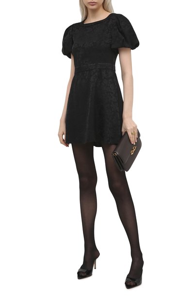 Шелковое платье SAINT LAURENT, арт. 647954/Y7B33, фото 2