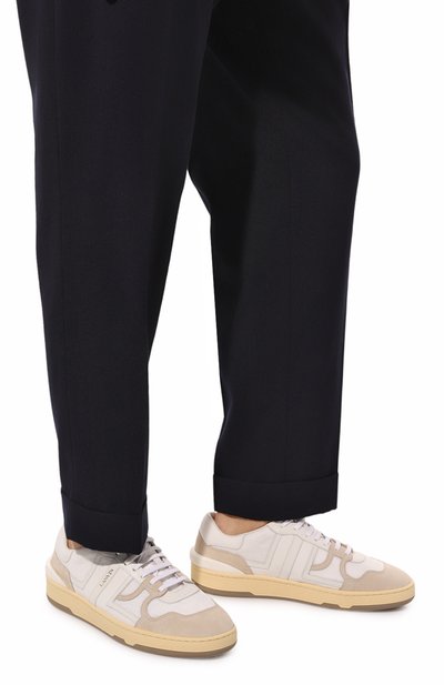 Комбинированные кеды clay LANVIN, арт. FM SKDK00/NАSH, фото 3