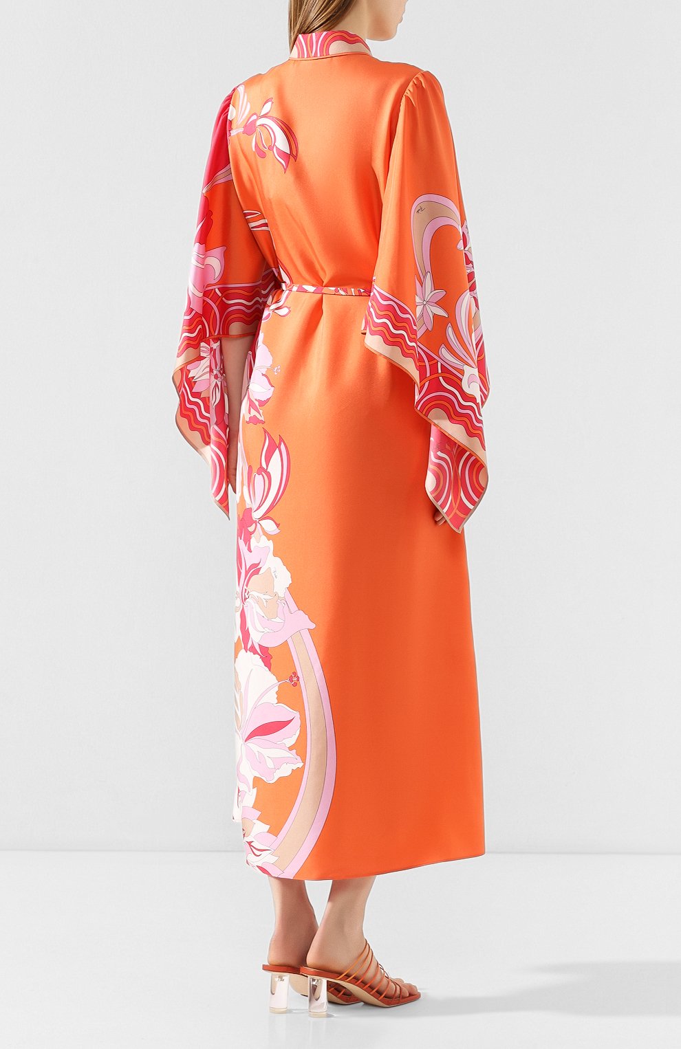 Шелковое платье EMILIO PUCCI, арт. 0ERH85/0E880, фото 4