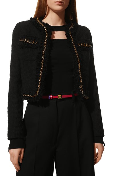 Двусторонний кожаный ремень one stud VALENTINO фуксия цвета по цене 46600 руб., арт. XW0T0SA0/QTN, фото 2 Двусторонний кожаный ремень one stud VALENTINO, арт. XW0T0SA0/QTN, фото 2