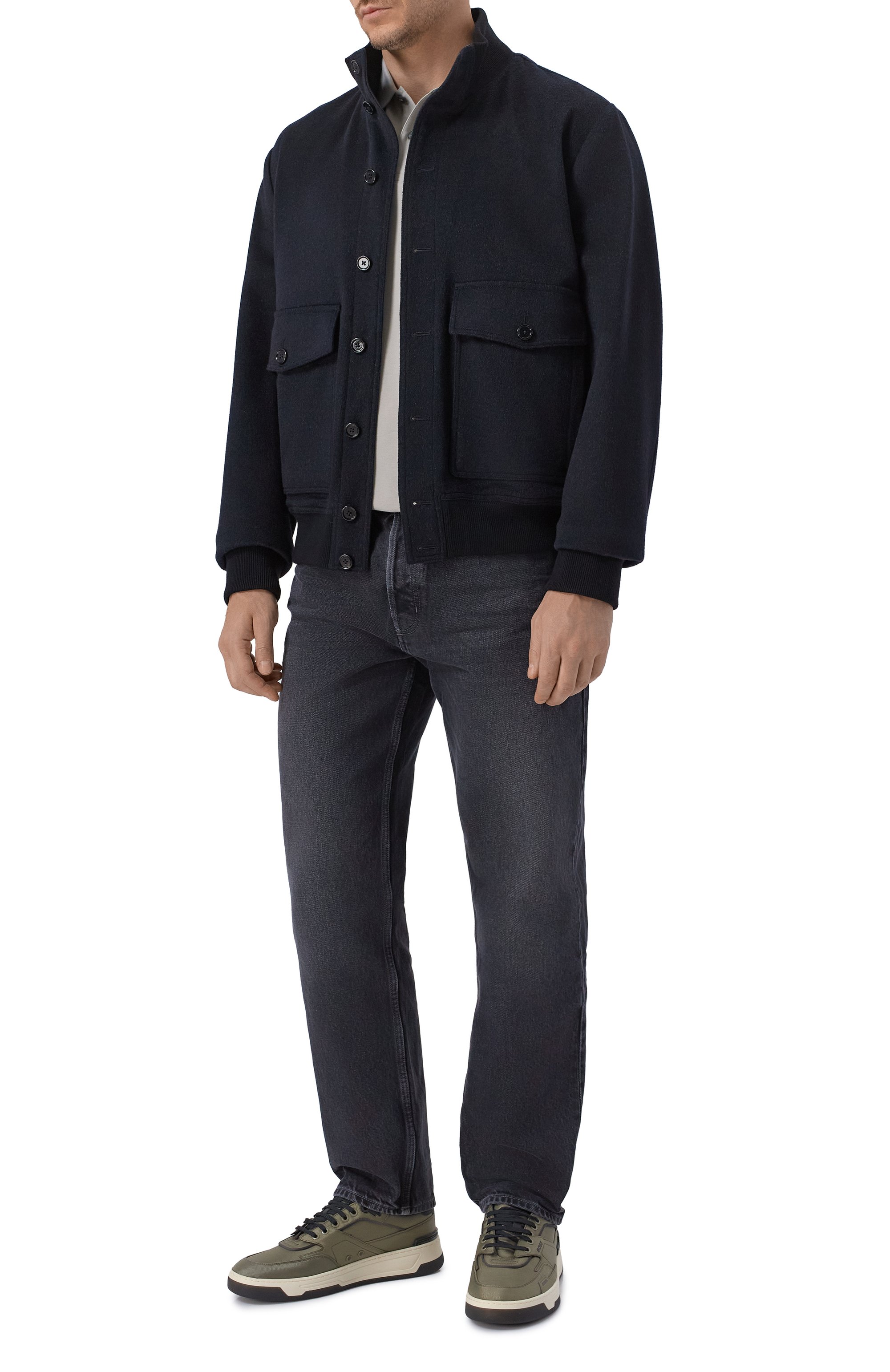 Хлопковое поло C.P. COMPANY серого цвета по цене 18550 руб., арт. 20CMPL722A/005263W, фото 2 Хлопковое поло C.P. COMPANY, арт. 20CMPL722A/005263W, фото 2