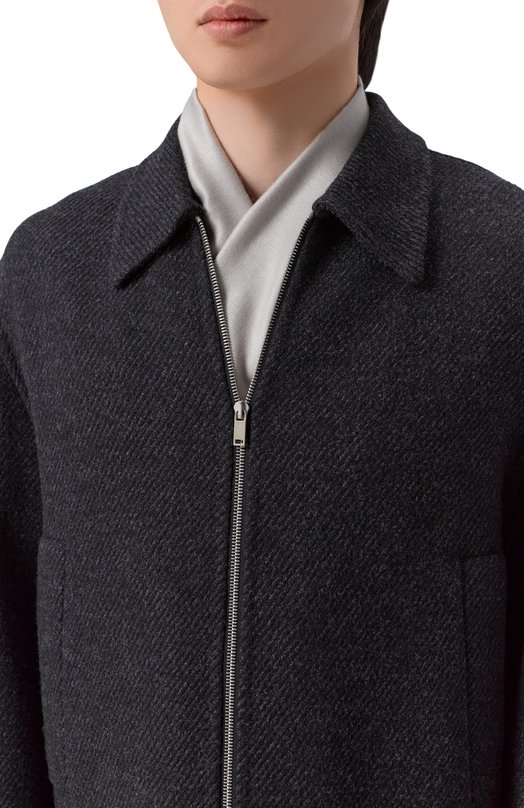 Шарф из вискозы Emporio Armani EM005438/AF24678 Серый  EM005438/AF24678 Фото 2