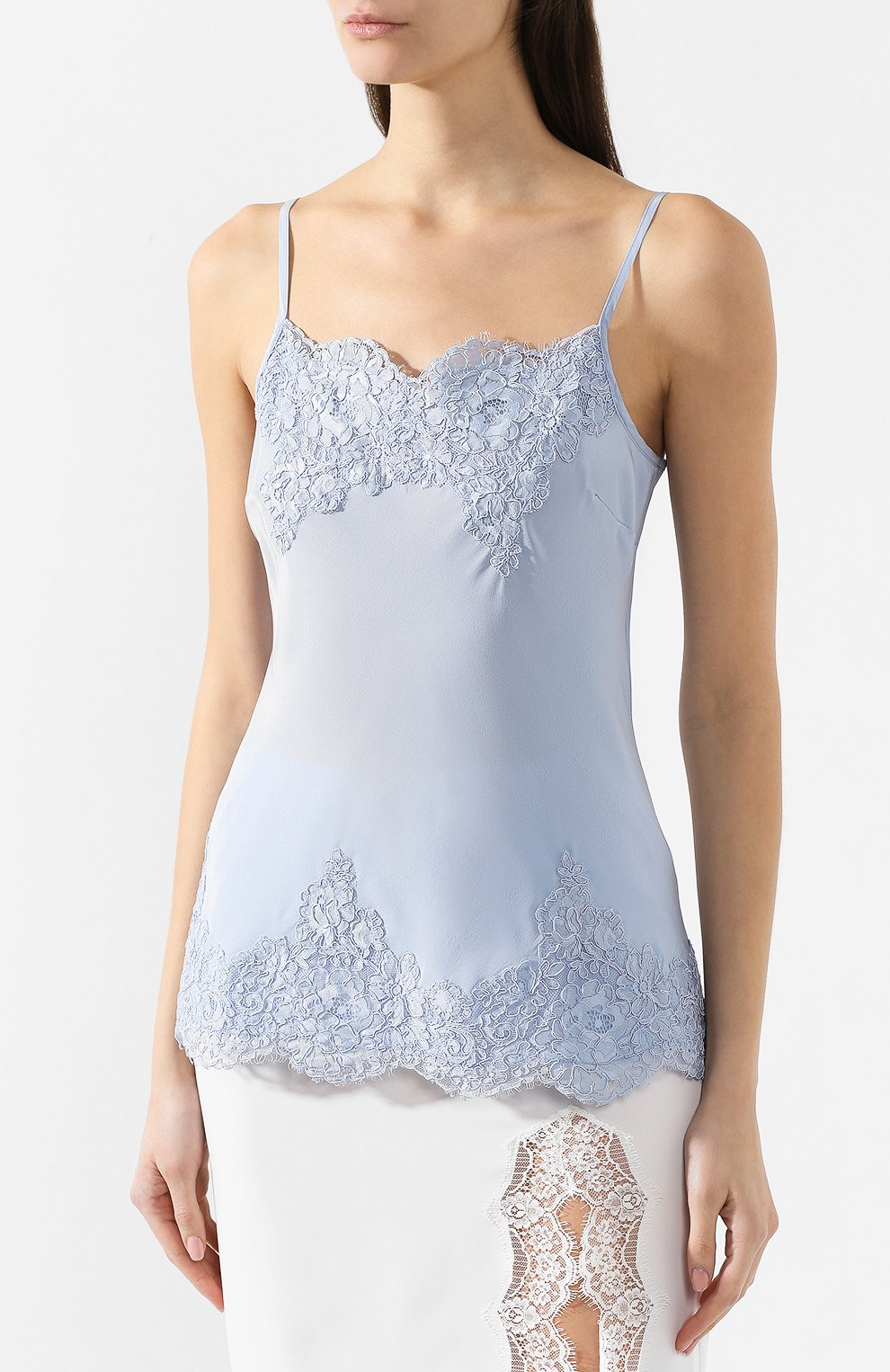 Шелковый топ ERMANNO ERMANNO SCERVINO, арт. 44 T T006 CDC, фото 3