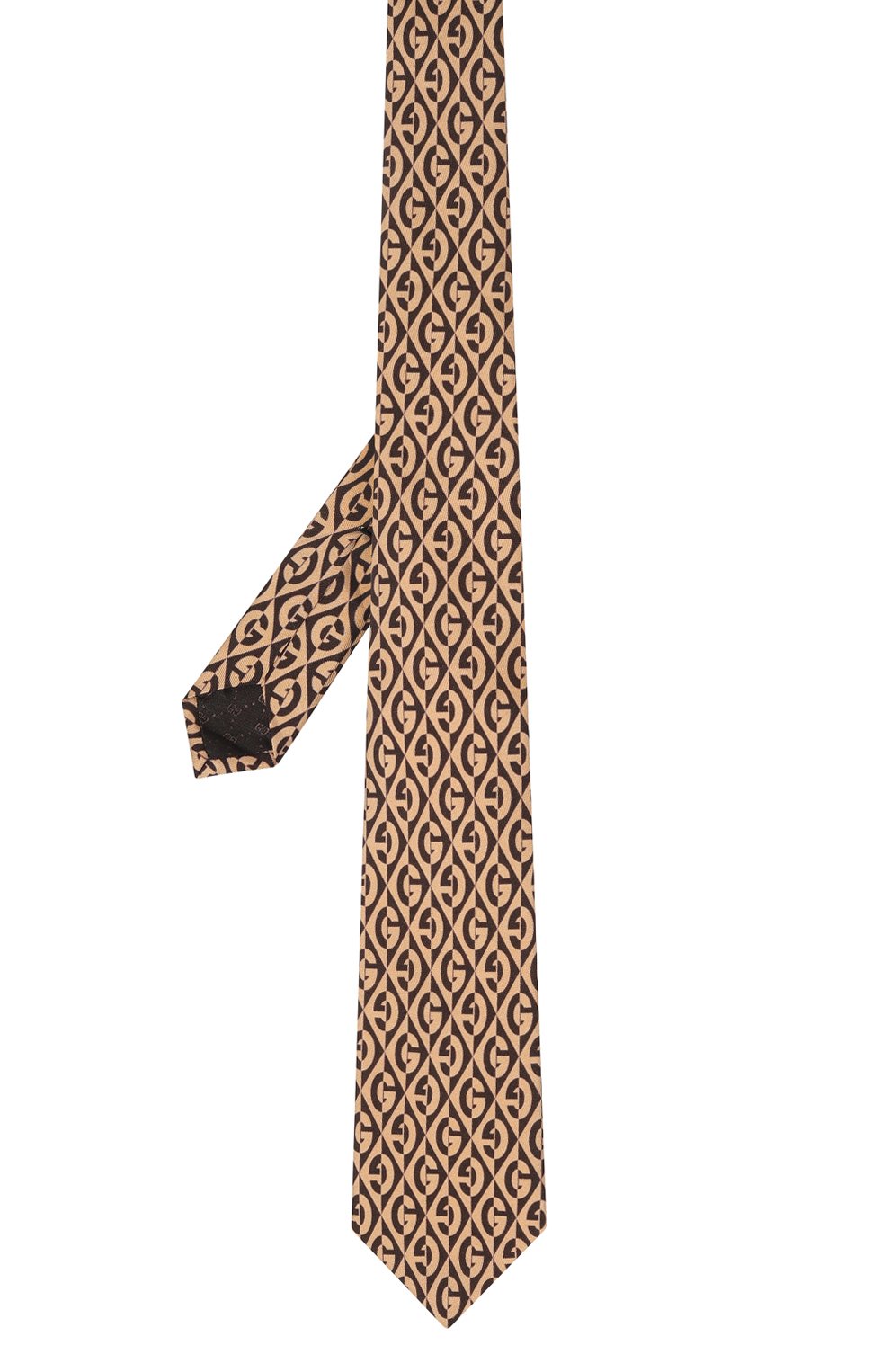 Шелковый галстук GUCCI, арт. 595706 4E001, фото 3