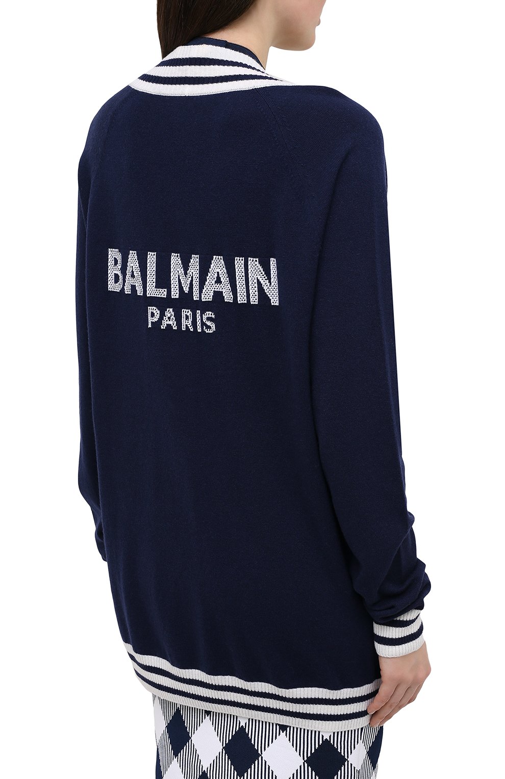 Кардиган из шерсти и кашемира BALMAIN, арт. VF13405/K225, фото 4