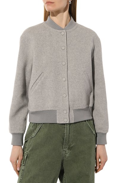 Бомбер из шерсти и кашемира THEORY, арт. M1101405, фото 3
