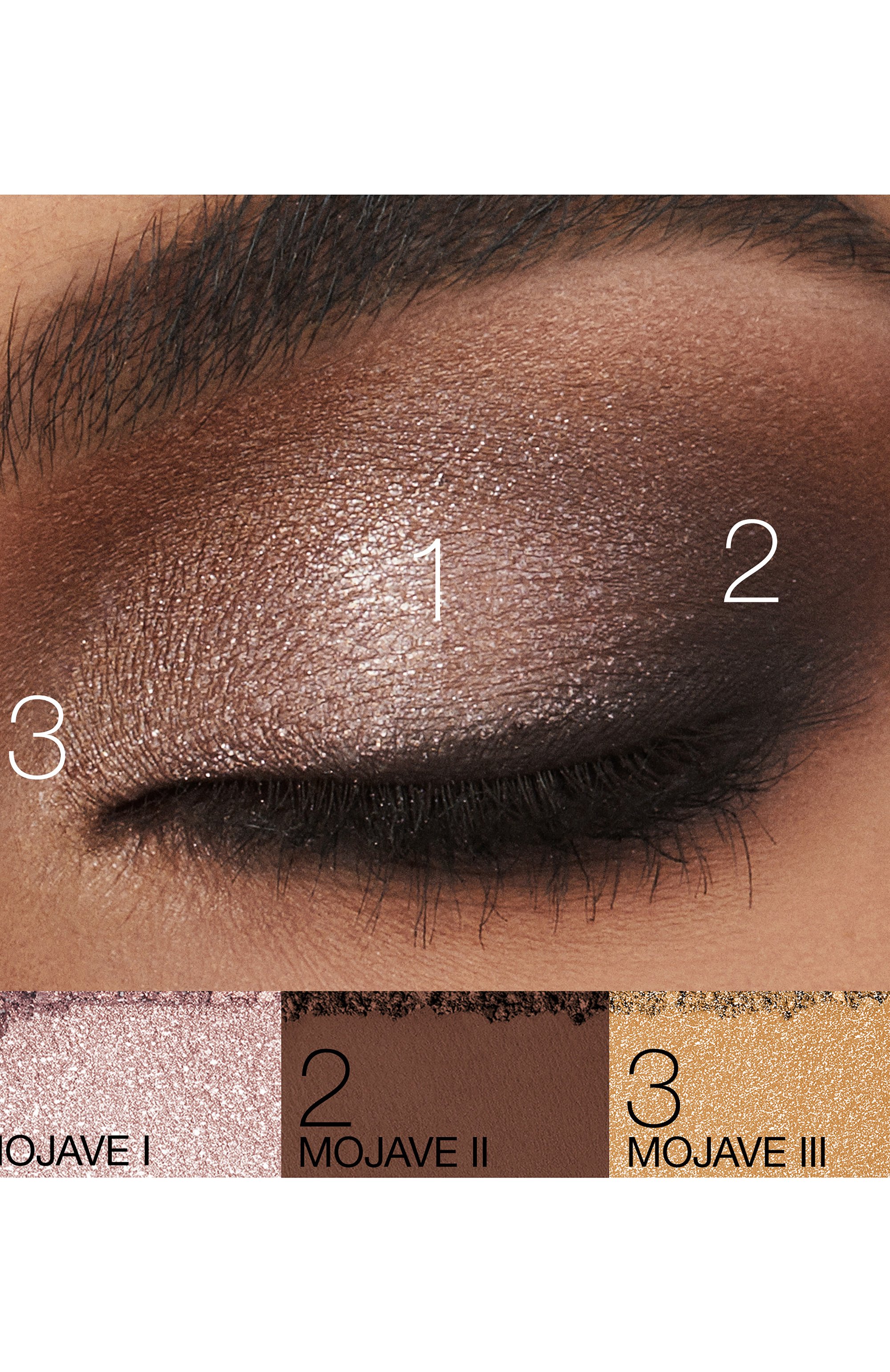 Четырехцветные тени для век, оттенок mojave (4x1,1g) NARS, арт. 3970NS, фото 3