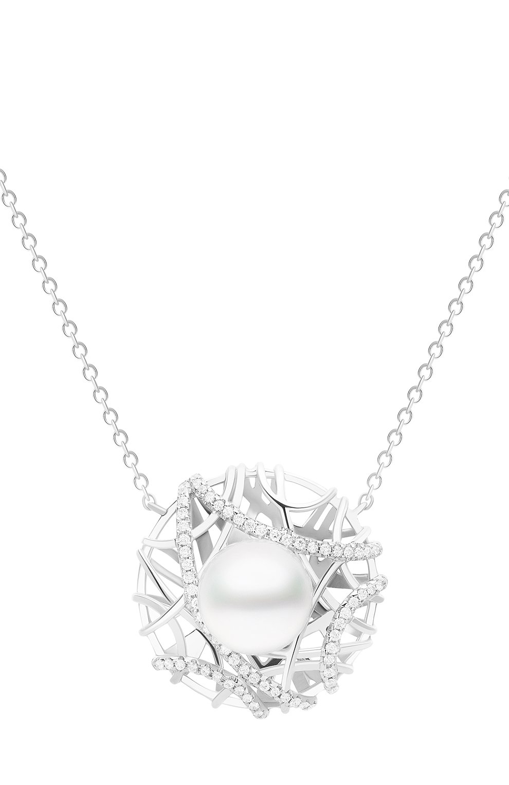 Кулон UTOPIA бесцветного цвета по цене 929500 руб., арт. JBP3BBSS, фото 1 Кулон UTOPIA, арт. JBP3BBSS, фото 1