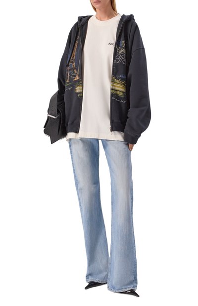 Женская хлопковая футболка VETEMENTS, арт. ME76TR188V/1200 LIGHT JERSEY