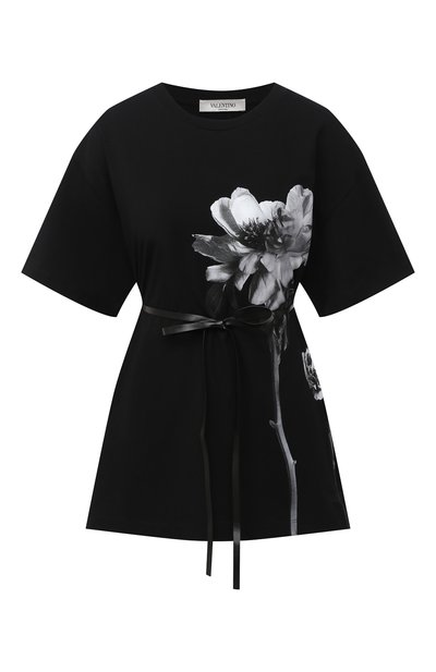 Женская хлопковая футболка VALENTINO, арт. UB0MG09R5YH