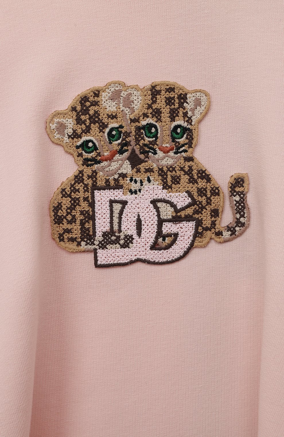 Комплект из платья и шорт DOLCE & GABBANA светло-розового цвета по цене 43050 руб., арт. L2JD7T/G7KT4, фото 3 Комплект из платья и шорт DOLCE & GABBANA, арт. L2JD7T/G7KT4, фото 3