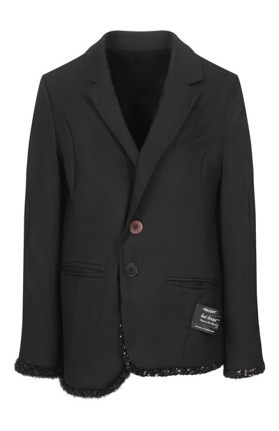 Женский шерстяной жакет с отделкой пайетками UNDERCOVER, арт. UC2E1103