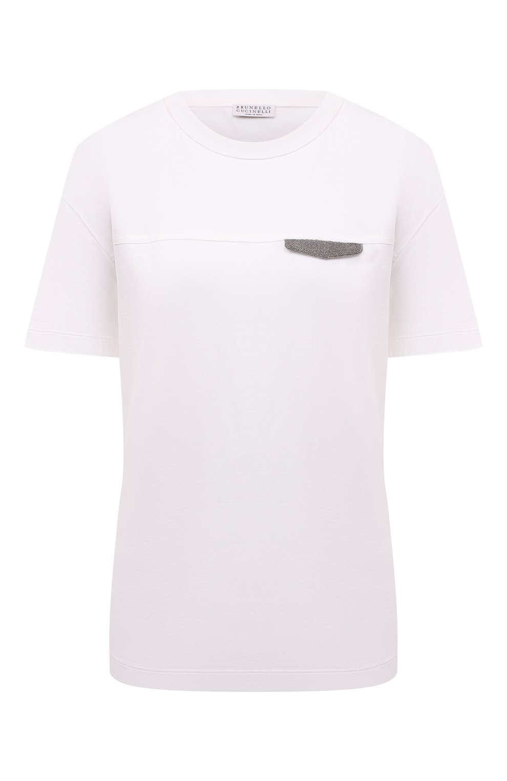 Хлопковая футболка BRUNELLO CUCINELLI, арт. M0A45EE510, фото 1
