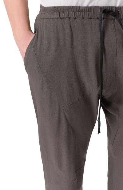 Брюки из вискозы и льна 139DEC, арт. PN510-GRE, фото 5