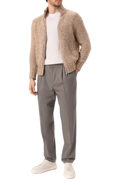 Шерстяные брюки BRUNELLO CUCINELLI, арт. M038PE1710, фото 2