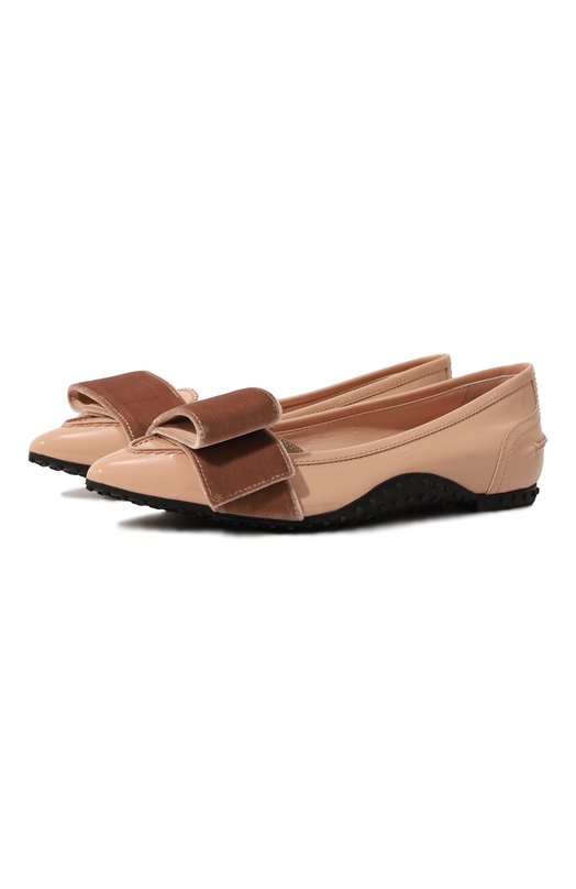 

Кожаные балетки Alessandro Dell'Acqua x Tod's Tod’s, Розовый