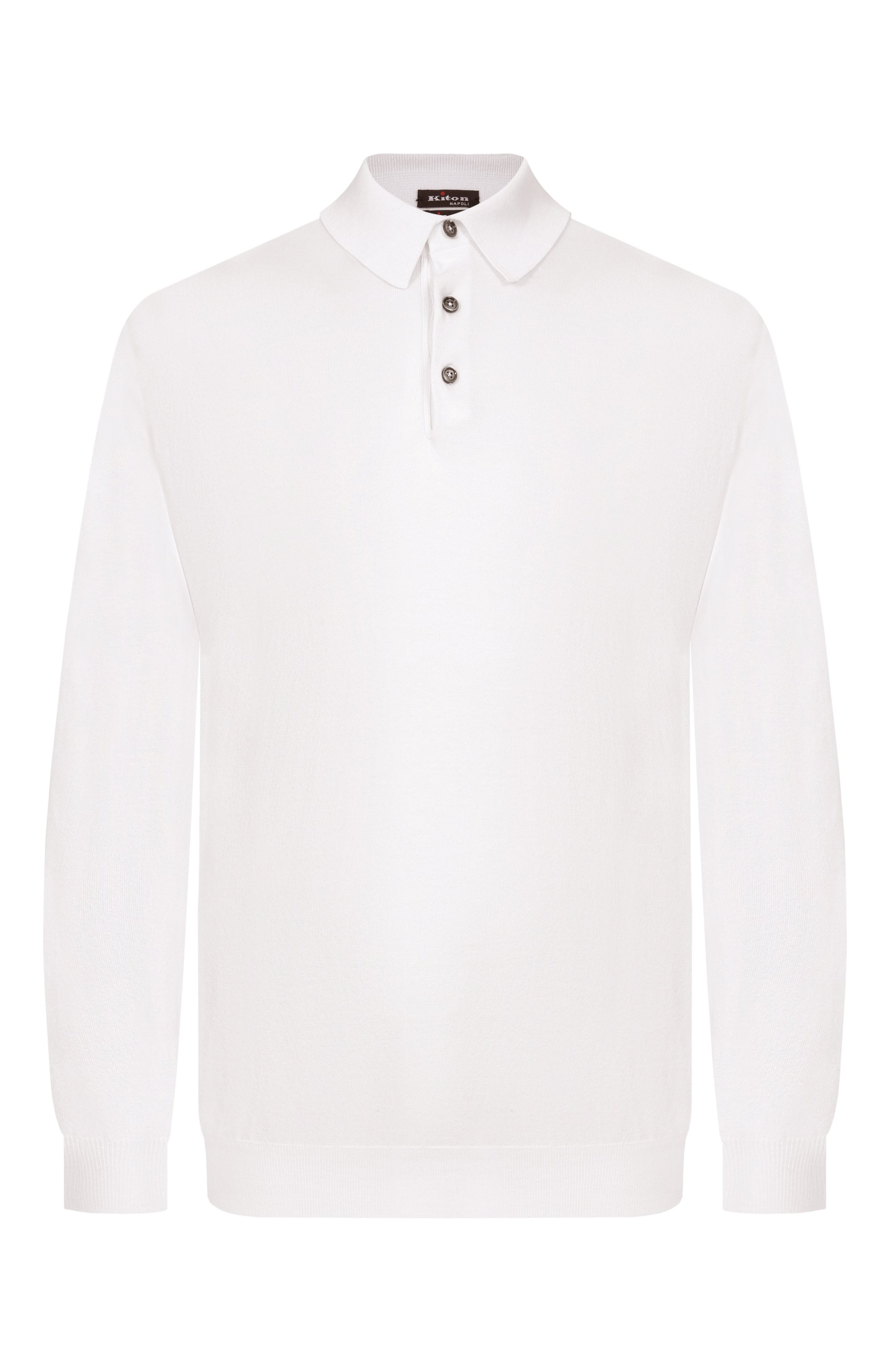 Хлопковое поло KITON, арт. UMKXX35_001, фото 1