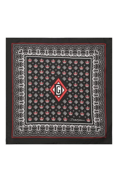 Шелковый платок DOLCE & GABBANA, арт. GR412E/G0T17, фото 3