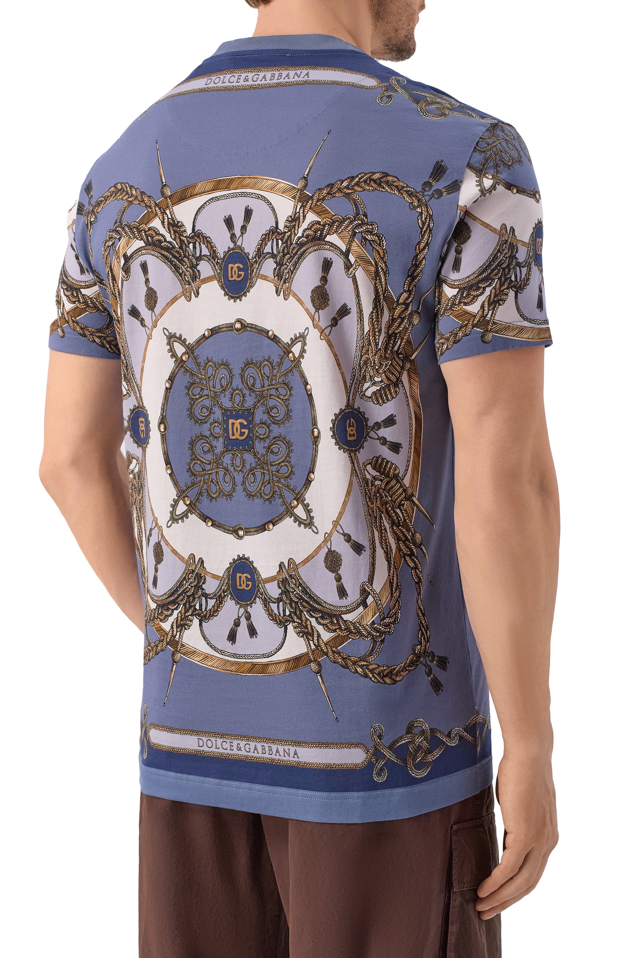 Хлопковая футболка DOLCE & GABBANA, арт. G8RN8T/II7J9, фото 4