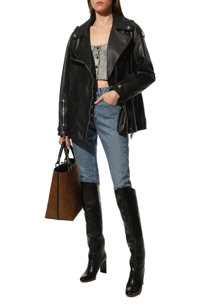 Кожаная куртка BURBERRY, арт. 8038999, фото 2